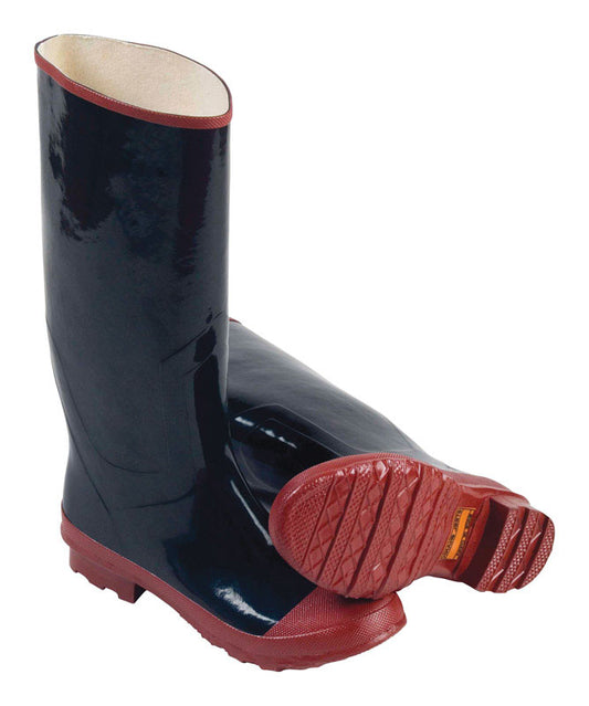 Boulder Creek Men's Steel Shank Boots 12 US Black/Red