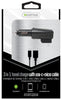 iEssentials 3-in-1 Travel Charger Black
