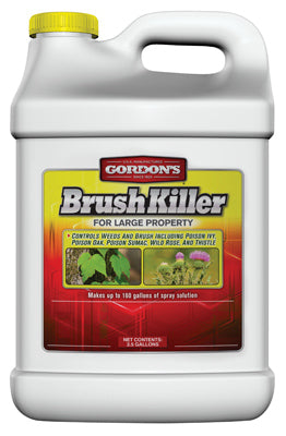 Brush Killer for Large Property, Concentrate, 2.5-Gallons