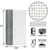 Garden Zone 36 in.   W X 100 ft. L Silver Gray Steel Hardware Cloth