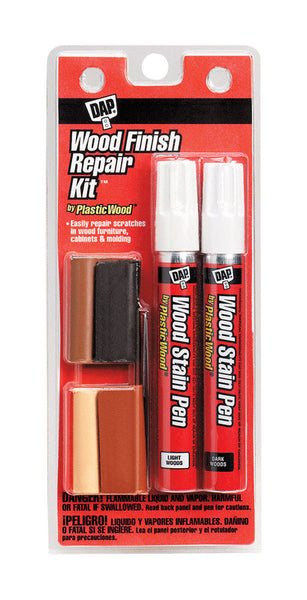 Kit de reparación de acabado de madera variada DAP Plastic Wood, 4 oz.