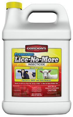 Synergized Lice-No-More Insecticide, Gallon