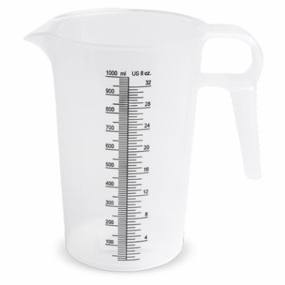 Jarra medidora Accu Pour, 32 oz, polipropileno apto para uso alimentario, medidas en oz y unidades métricas