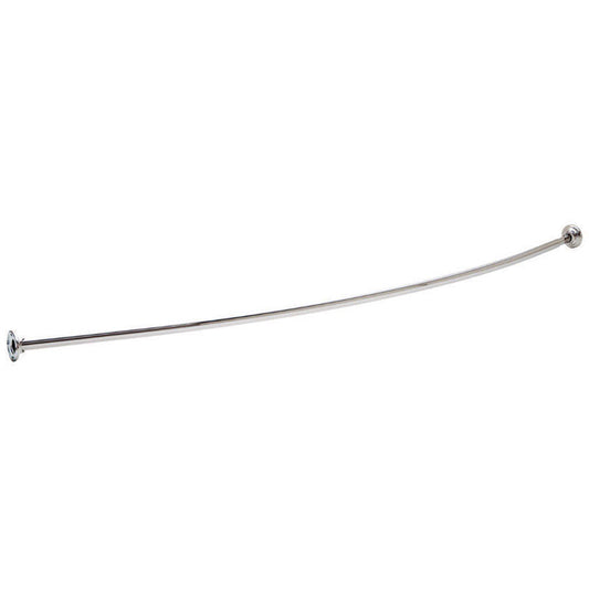 Liberty Hardware Shower Rod 72 in.   L Bright Silver