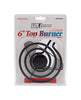 Lux  Chrome  Top Burner