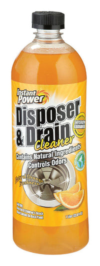 Instant Power Liquid Garbage Disposal & Drain Cleaner 1 L (Pack of 4)