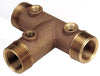 Simer Brass 1/4 in. Tank Tee