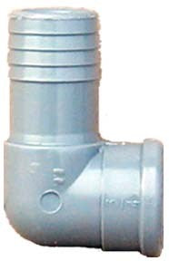 Genova Products 354117 1" X 3/4" Poly Insert Reducing Combination Elbow (Pack of 10)