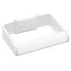 Decko White Toilet Paper Holder