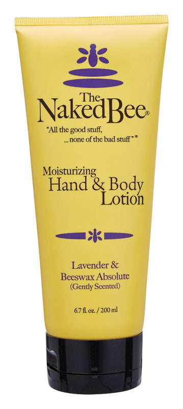The Naked Bee Lavender and Beeswax Absolute Scent Lotion 6.7 oz. 1 pk