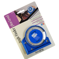 Dasco Pro High Impact ABS Plastic-Dial Clear/Blue Angle Finder 4.8 L x 7 W in.