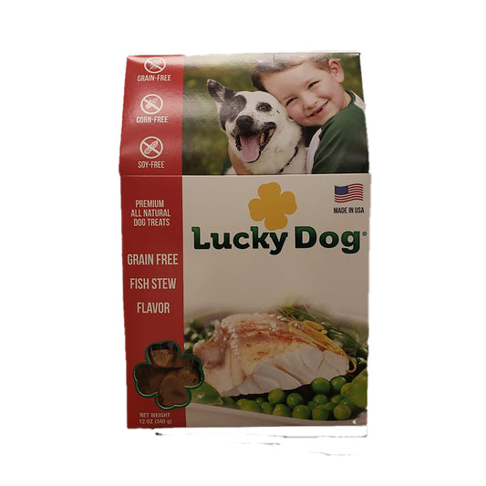 Lucky Dog Fish Stew Flavor Grain Free Treats For Dogs 12 oz 6 in. 1 pk
