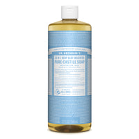 Dr. Bronner's Organic Baby Unscented Scent Pure-Castile Liquid Soap 32 oz. 1 pk (Pack of 12)