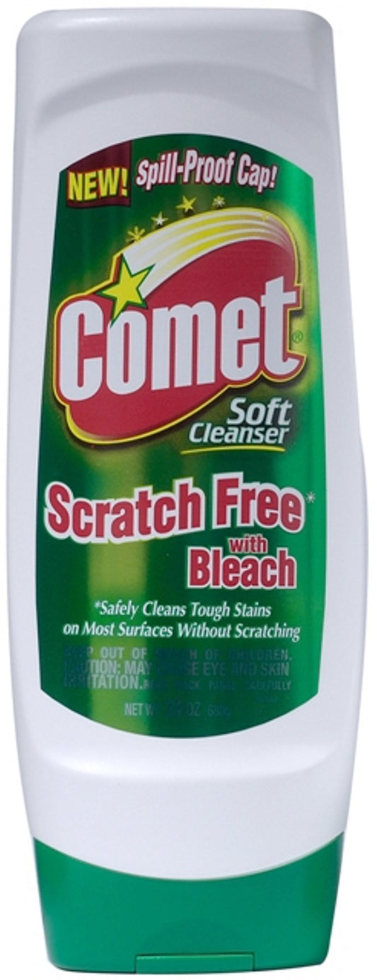Comet 56032 24 Oz Comet Soft Cleanser Cream With Bleach (Pack of 12)