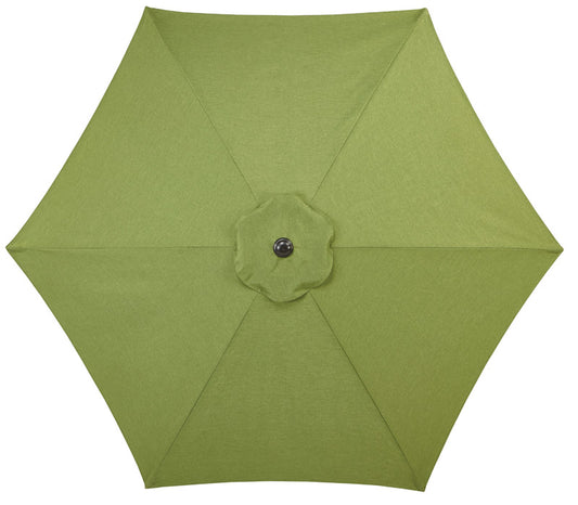 Living Accents  9 ft. Tiltable Green  Peyton  Patio Umbrella