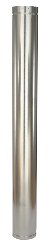 Selkirk 6 in. Dia. x 36 in. L Aluminum Round Gas Vent Pipe (Pack of 2)