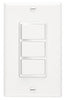 Broan P66W White 3-Function Fan Control Wall Switch