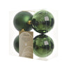 Celebrations Green Shatterproof Ornament (Pack of 12)