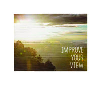 Hallmark Your View Plaque Wood 1 pk (Pack of 2)