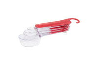Zyliss  Plastic  Clear/Red  Measuring Spoon