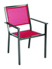 Living Accents Aria Black Aluminum  Sling Chair