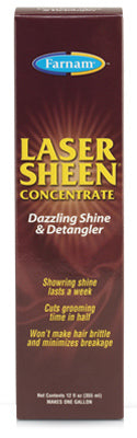 Laser Sheen Mane & Tail Detangler, High-Shine, 12-oz. Concentrate