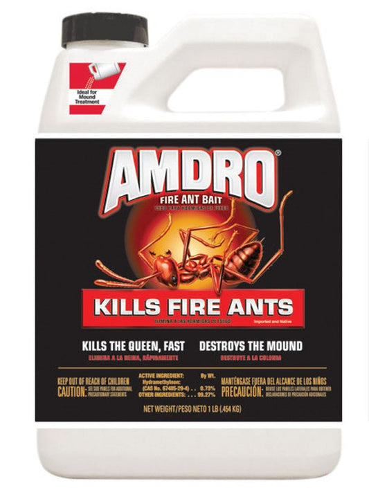 Amdro Fire Ant Bait Multiple Insects Granular Hydramethylnon 1 Lb.