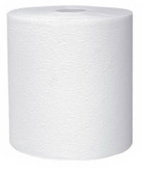 Hard-Roll Towels, White, 8-In. x 600-Ft., 6-Pk.