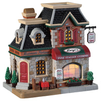 Lemax  Multicolored  Luigi's Fine Italian Cuisine  Christmas Village