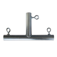 Conector de acero al carbono galvanizado AHC de 3/4 pulg. redondo x 3/4 pulg. de diámetro x 10 pulg. de largo