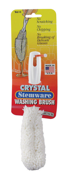 STEMWARE WASH BRUSH WHT