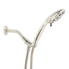 OakBrook Brushed Nickel PVC 5 settings Handheld Showerhead 1.8 gal