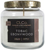 Candle lite 4274199 14 Oz Tobac Ebonywood CLCo Jar Candle With Metal Lid (Pack of 3)