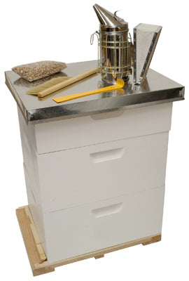 Complete Beekeeping Kit With Hive, Clothes & Accessories
