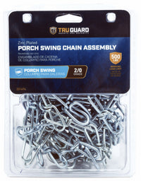 Porch Swing Chain Assembly With Hooks