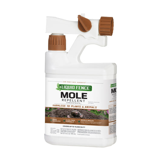Liquid Fence Animal Repellent Liquid For Moles 32 oz