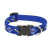Lupine Pet Original Designs Multicolor Dapper Dog Nylon Dog Adjustable Collar