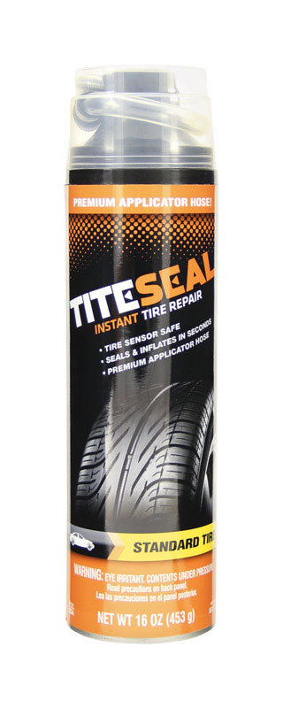 Tite Seal Instant Tire Repair Puncture Seal for Inflates Most Tires on Up to 15 in. Rims