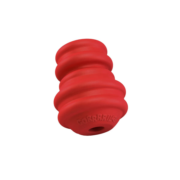Juguete de goma para perros Gorilla Red de Multipet, grande, paquete de 1