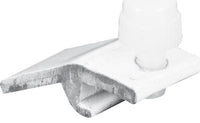 Prime-Line  White  Plastic  Storm Door Panel Clip  For 1/2 inch 8 pk