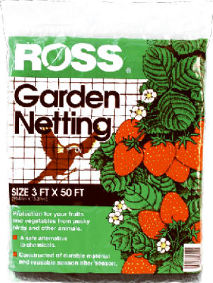 Ross 50 ft. L X 3 ft. W 1 pk Garden Netting