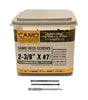 CAMO  No. 7   x 2-3/8 in. L Star  Trim Head Deck Screws  700 pk