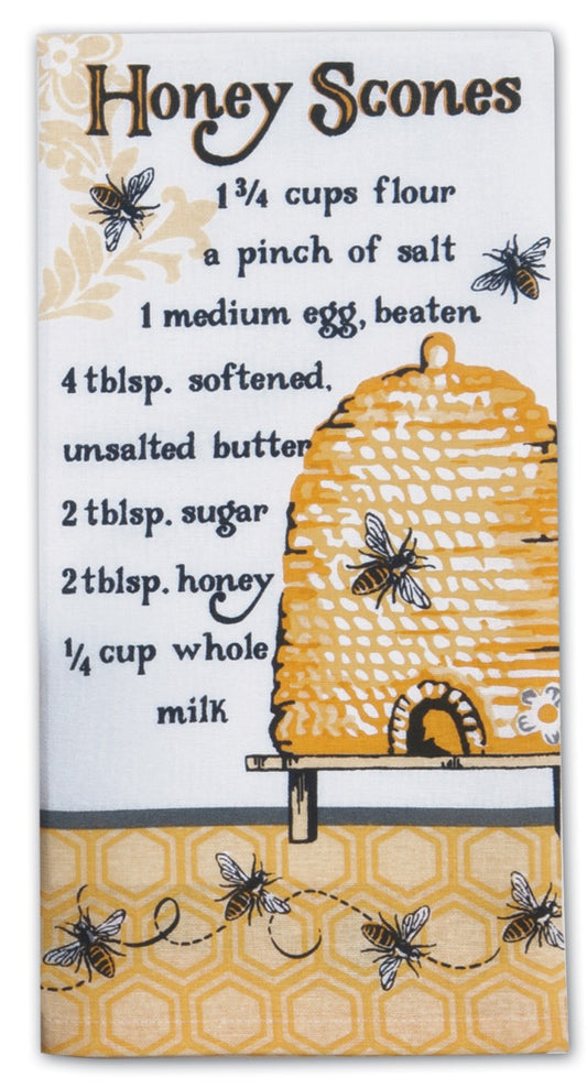 Kay Dee R6253 26 X 26 Queen Bee Flour Sack Towel (Pack of 3)