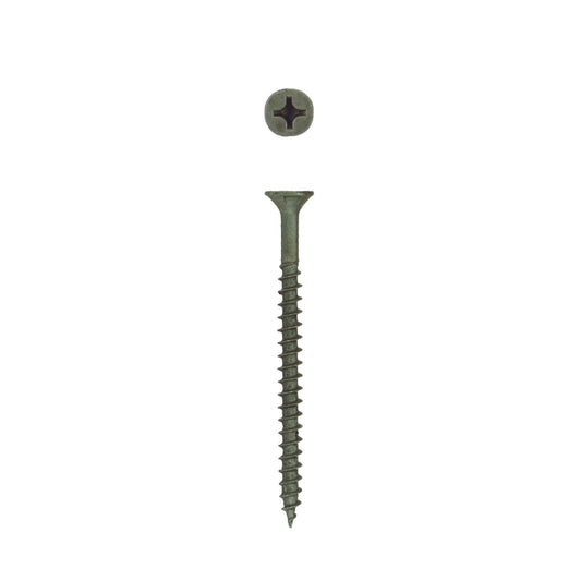 SPAX No. 12 x 3 in. L Phillips/Square Flat Head High Corrosion Resistant Steel Multi-Purpose Screw (Pack of 5)