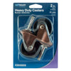 Titan 2 in. D Plastic Caster 80 lb 2 pk