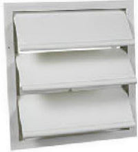 Louver, Flush, Mill, 8 x 12-In. (Pack of 6)