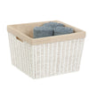 Honey Can Do 10 in. H x 15 in. W x 13 in. D Organizer Bin (Pack of 4)