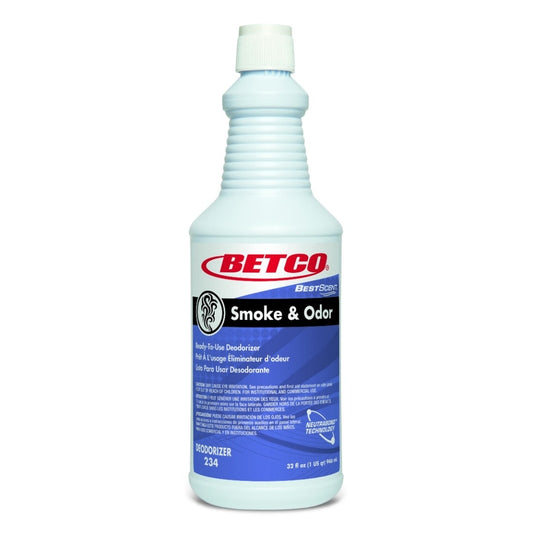 Betco BestScent Floral Scent Smoke Odor Eliminator 32 oz. Liquid (Pack of 12)