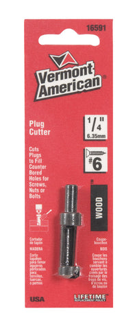 Vermont American 16591 1/4" Plug Cutters