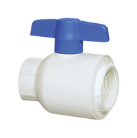 Spears 3/4 in.   FPT  T X 3/4 in.   D FPT  PVC Utility Ball Valve